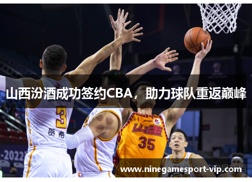 山西汾酒成功签约CBA，助力球队重返巅峰